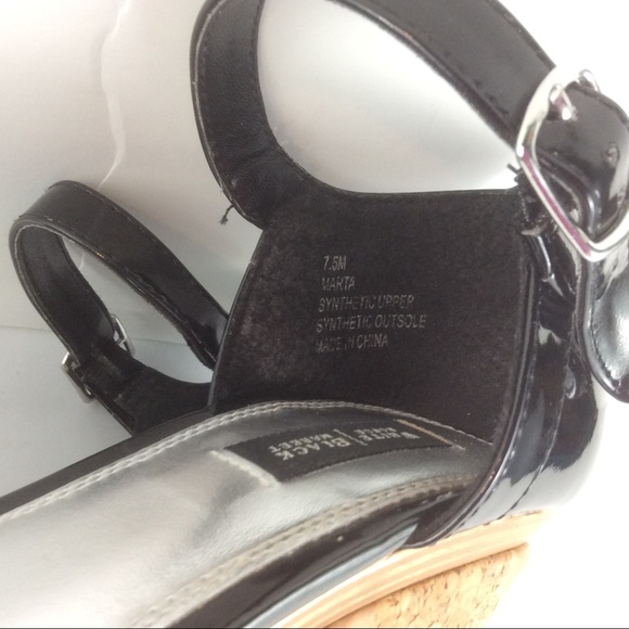 White House Black Market Platform Wedge Sandals - Picture 5 of 5